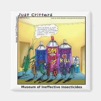 Museum för insektsbekämpningsmedel magnet