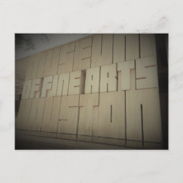 Museum för konstföremål Houston TX-resevykort Vykort