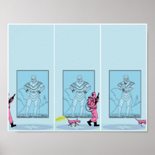 Museum Hund Farts Poster