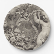 Museum konst unik pappers tallrik 