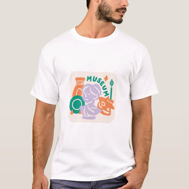 museum t shirt (Framsida)