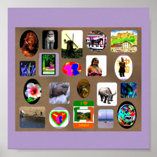 MUSEUM Zazzle Gibney MY ART Poster1 Poster
