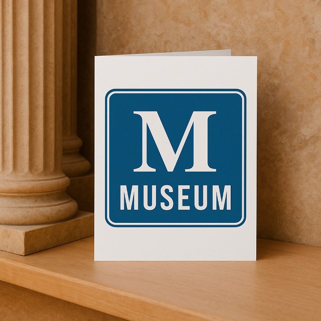 Museumskylt inbjudningar (Skapare uppladdad)