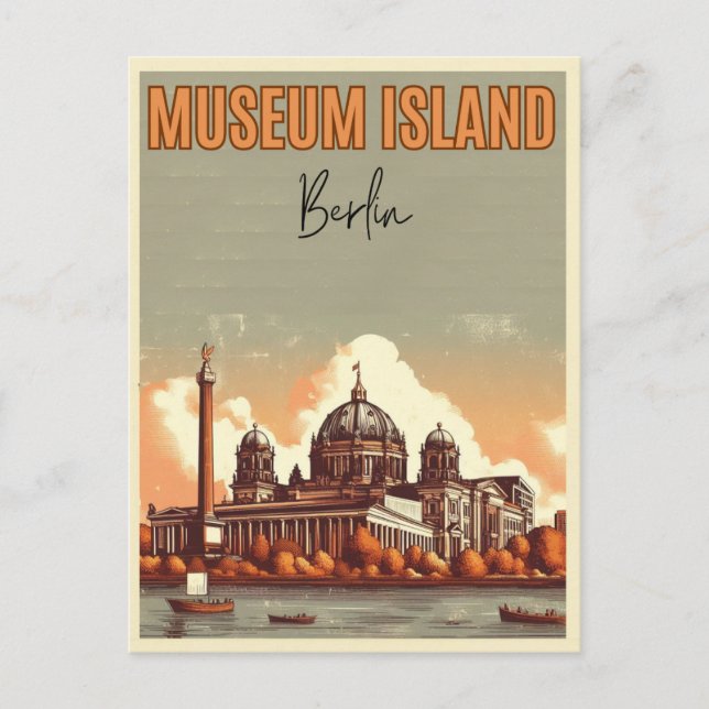 Museumsön Berlin - Berlins historiska hjärta Vykort (Framsida)