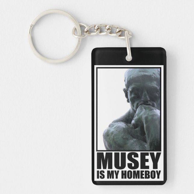 Musey är min Homeboy Nyckelring (Framsidan)