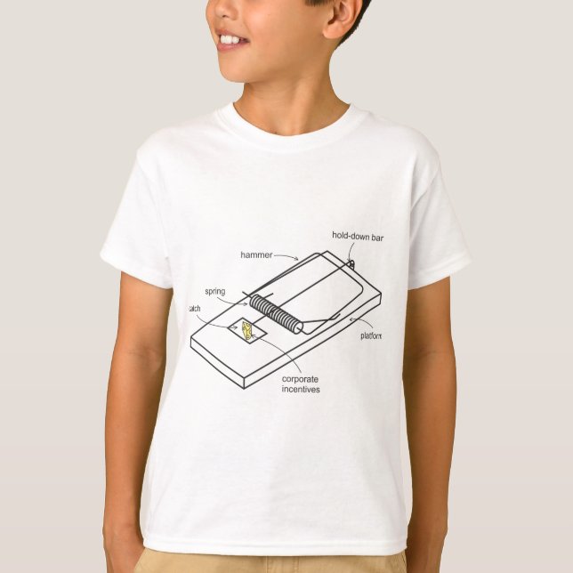 musfälla t shirt (Framsida)