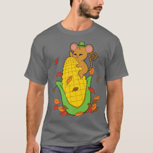 Musfallande Löv på hösten Maj T Shirt