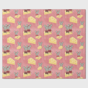 Musfamilj   Cute and Cheesy Presentpapper