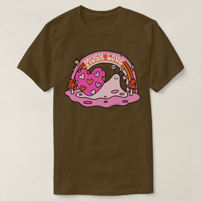 Mush Kärlek T Shirt (Design framsida)