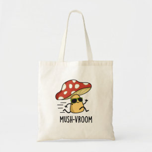 Mush-vroom Funny Fast Mushroom Pun Tygkasse