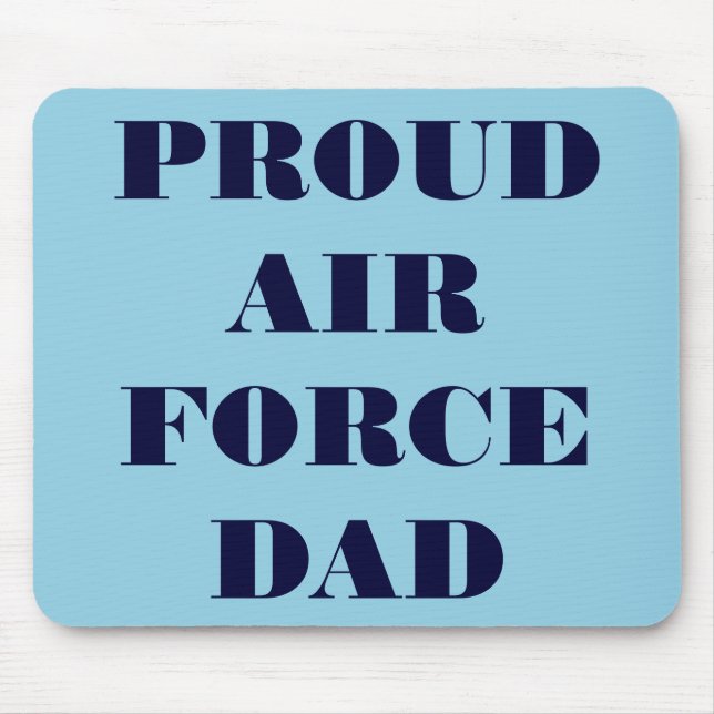 Mushåll Proud Air Force Pappa Musmatta (Framsidan)