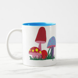 Mushies Två-Tonad Mugg