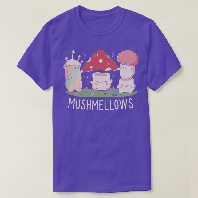 Mushmellows Kawaii Fungi av Tobe Fonseca T Shirt (Design framsida)