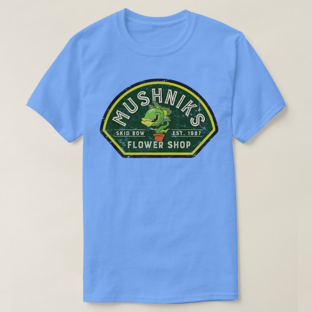 Mushniks Flower Shop T Shirt (Design framsida)