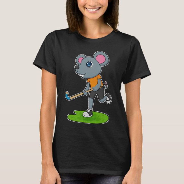 Mushockey Hockeyklubba T Shirt (Framsida)
