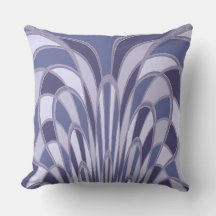 Mushroom Abstrakt - Art Deco - blueberry