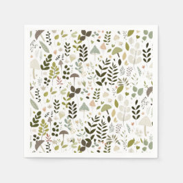 Mushroom Baby Shower Pappersservett