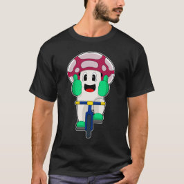 Mushroom Bicycle T Shirt