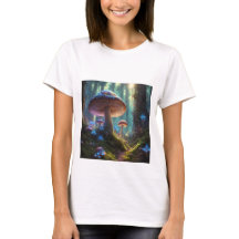 Mushroom bild T-shirt