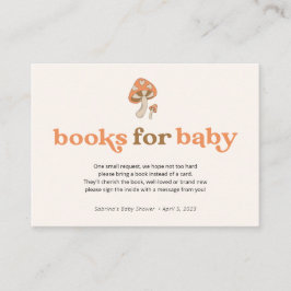 Mushroom Bokar för Baby | Brun och Orange Tilläggskort