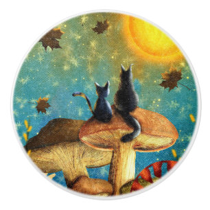 Mushroom Cats Knopp