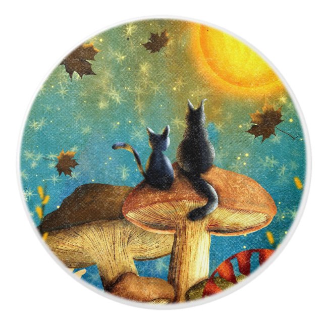 Mushroom Cats Knopp (Framsidan)