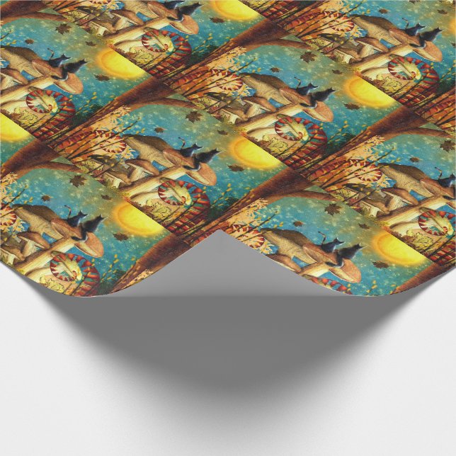 Mushroom Cats Presentpapper (Hörn)