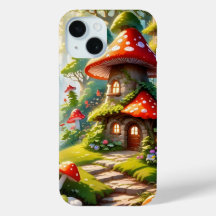 Mushroom City iphone case