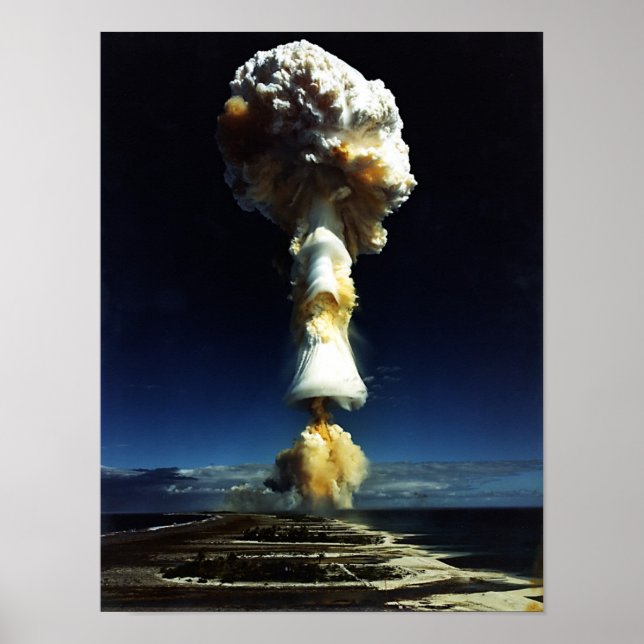 Mushroom Cloud Poster (Framsidan)