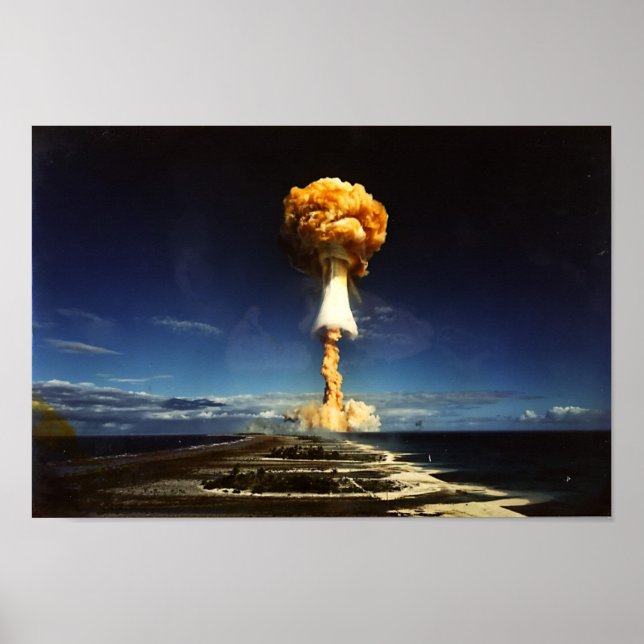 Mushroom Cloud Poster (Framsidan)