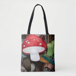 Mushroom Clutch: Enchanted Forest Treasures Tygkasse