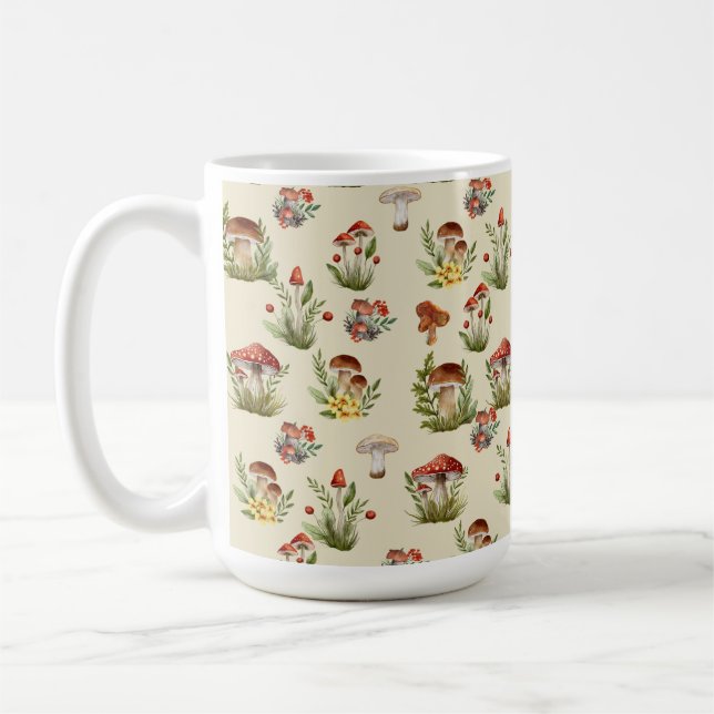 Mushroom Coffee Mugg (Vänster)