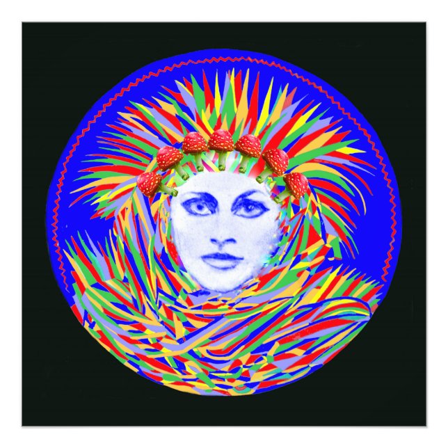 Mushroom Dream Fototryck (Framsidan)