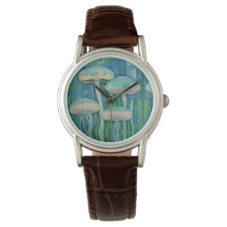 Mushroom eller Jellyfish? Armbandsur