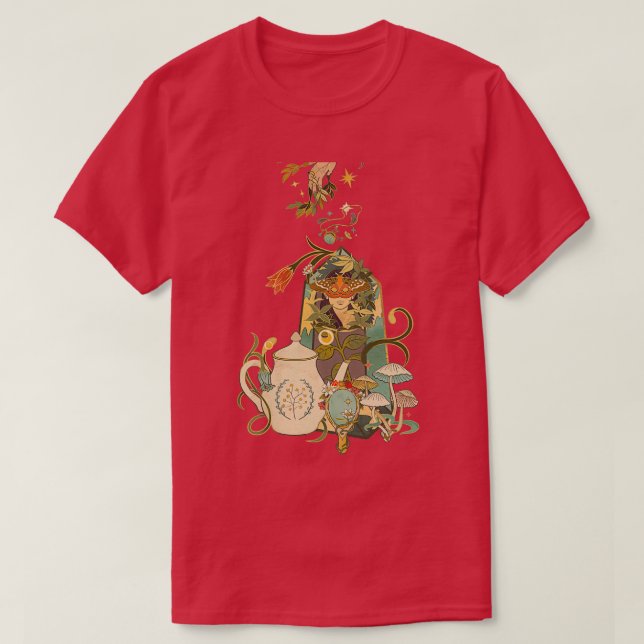 Mushroom fairy t shirt (Design framsida)
