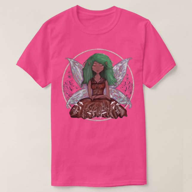 Mushroom Fairy T Shirt (Design framsida)