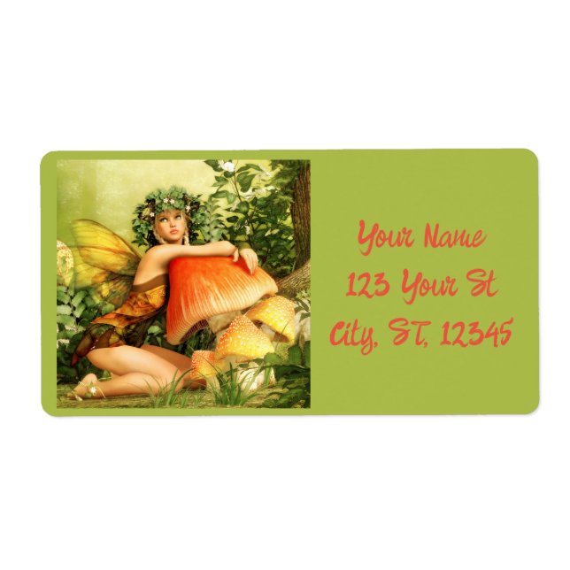 Mushroom fairy Thunder_Cove Fraktsedel (Framsidan)