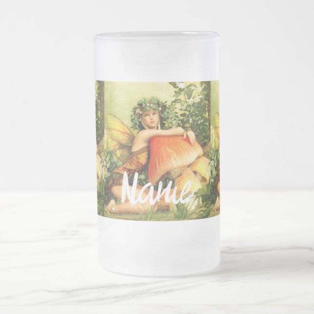 Mushroom fairy Thunder_Cove Frostat Ölglas (Center)