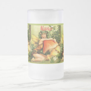 Mushroom fairy Thunder_Cove Frostat Ölglas