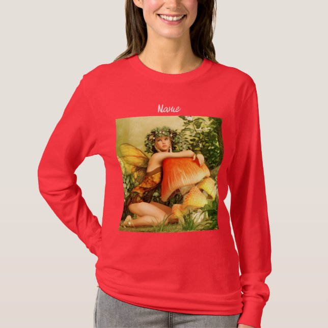 Mushroom fairy Thunder_Cove T Shirt (Framsida)