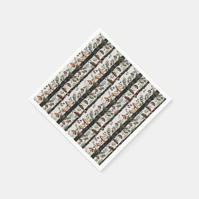 Mushroom Fält Pappersservett (Hörn)