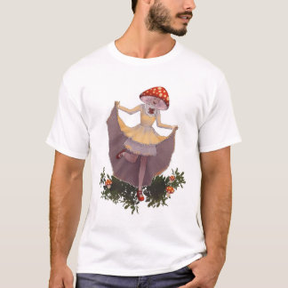 Mushroom fantasyflicka t shirt