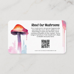 Mushroom Farm Visitkort