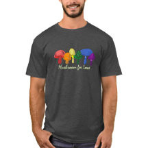Mushroom for Kärlek - Subtle Rainbow LGBTQ+ Pride