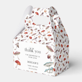 Mushroom Forest Baby Shower Presentaskar