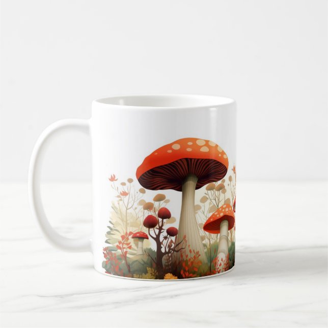 Mushroom Forest Kaffemugg (Vänster)