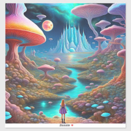 Mushroom Forest Klistermärken