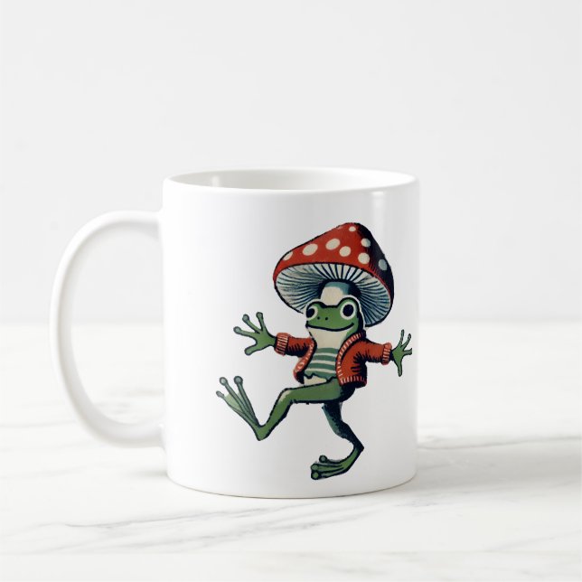 Mushroom Frog Kaffemugg (Vänster)