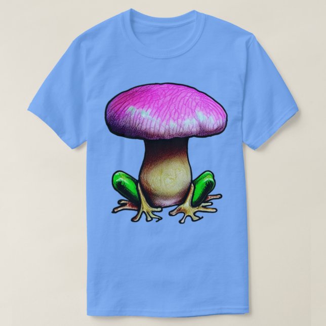 Mushroom Frog T Shirt (Design framsida)
