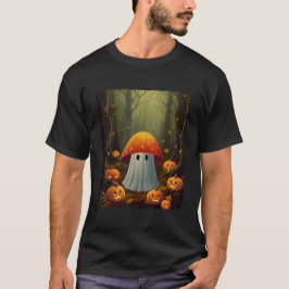 Mushroom Ghost i Forest Gothic Halloween Wome T Shirt